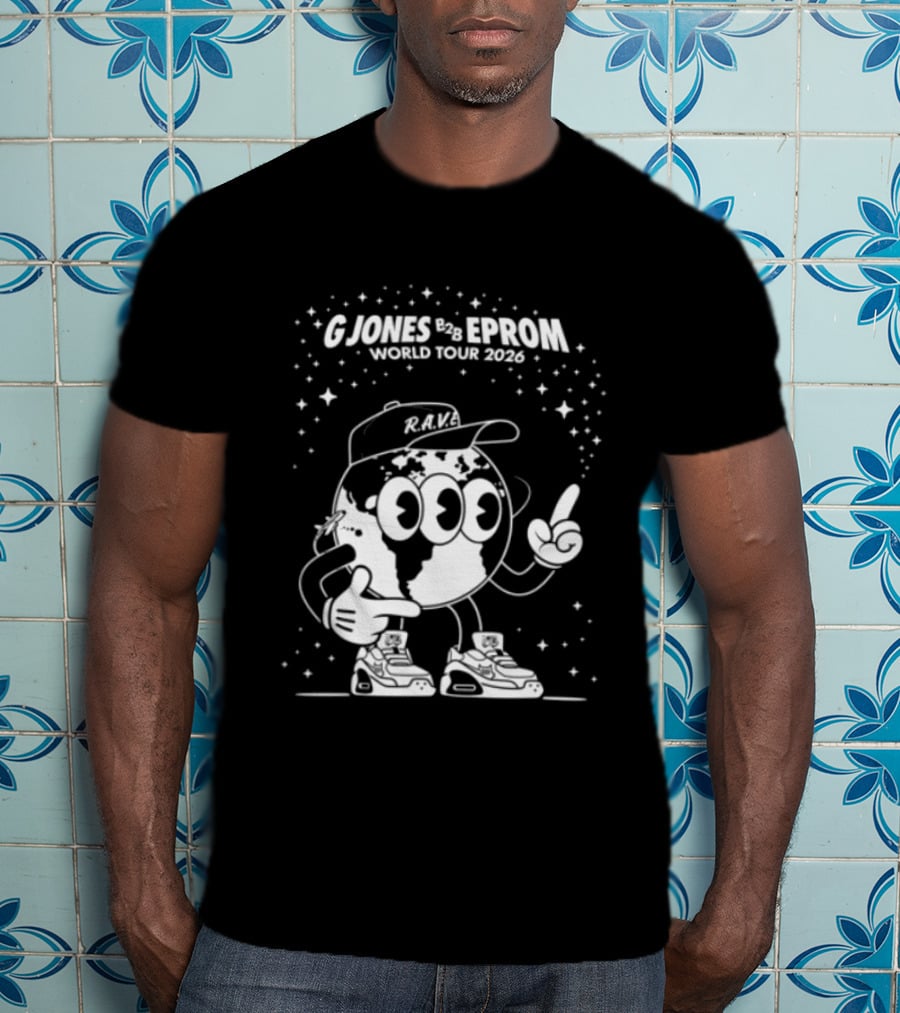G Jones Eprom World Tour 2023 RAM Earth T-Shirt
