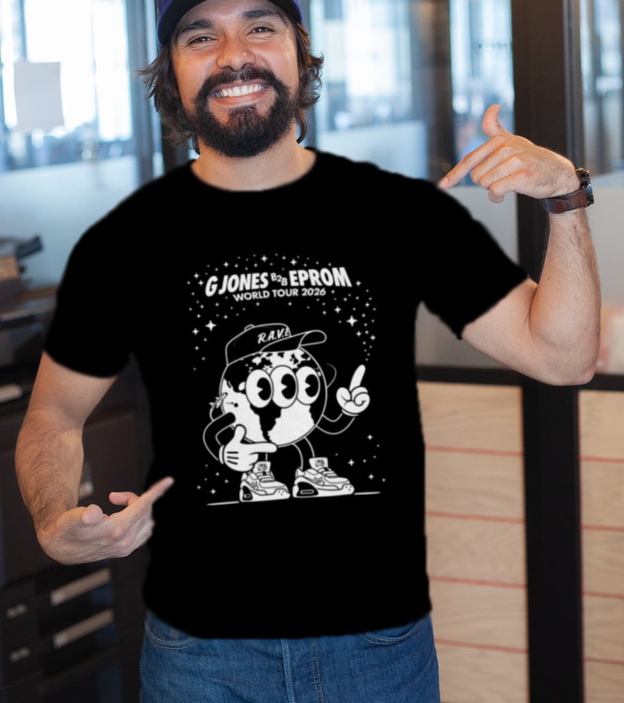 G Jones Eprom World Tour 2023 RAM Earth T-Shirt