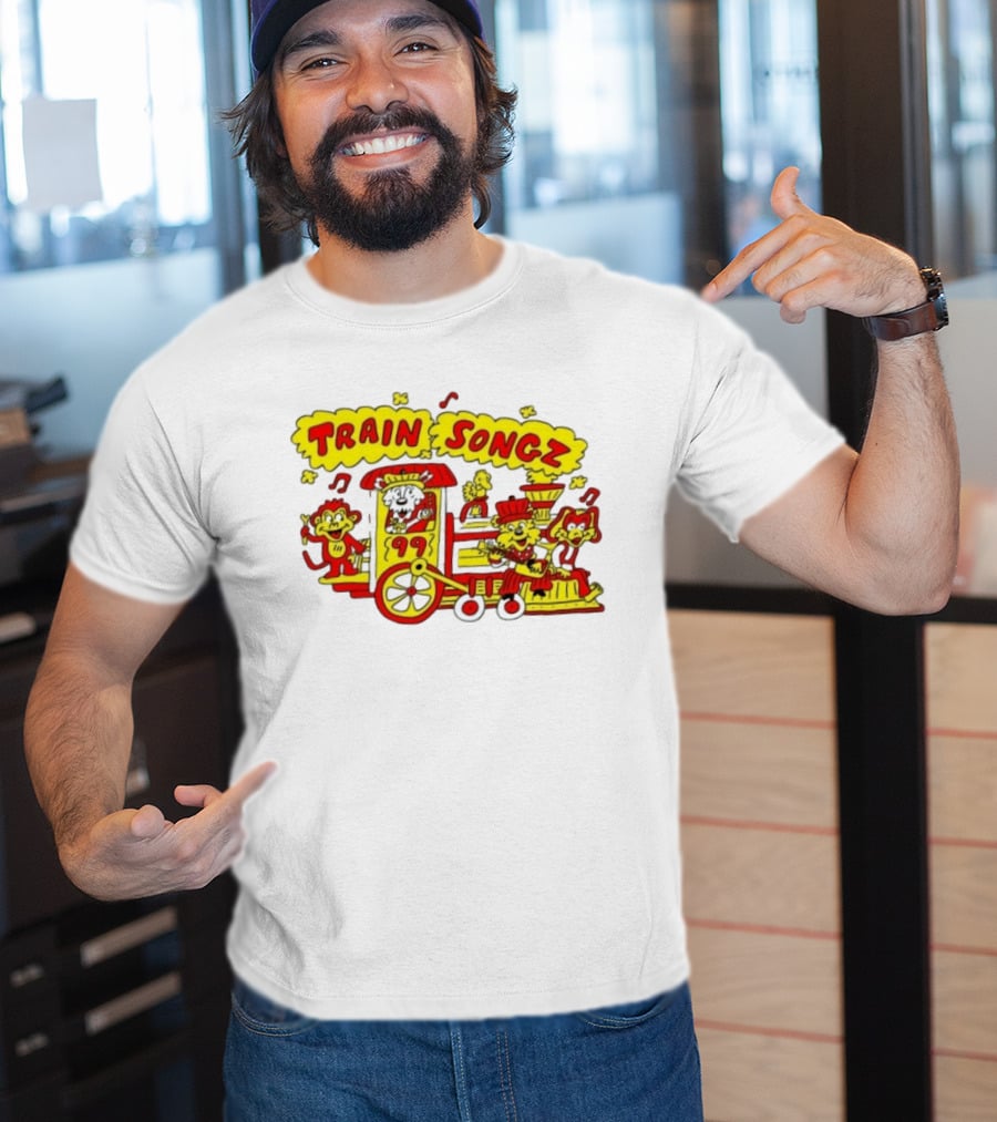 Train Songz 99 Musical Cartoon Animal Band Fun Adventure T-Shirt