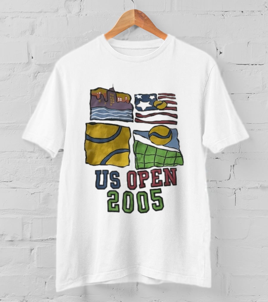 US Open 2005 Tennis Tournament Grand Slam T-Shirt
