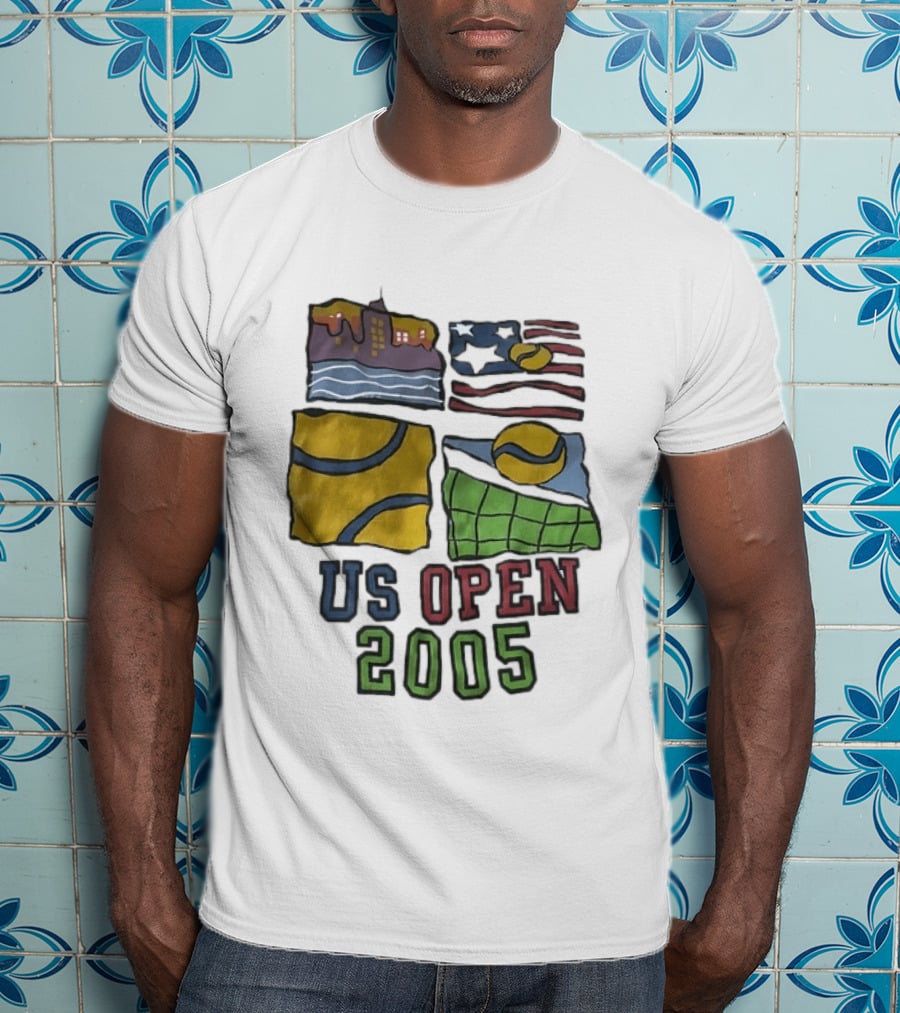 US Open 2005 Tennis Tournament Grand Slam T-Shirt