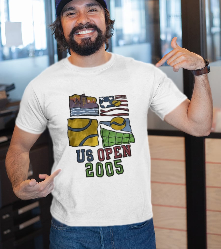 US Open 2005 Tennis Tournament Grand Slam T-Shirt