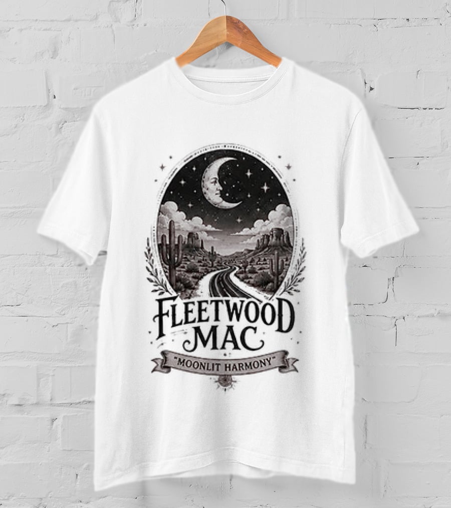 Fleetwood Mac Moonlit Harmony Nighttime T-Shirt