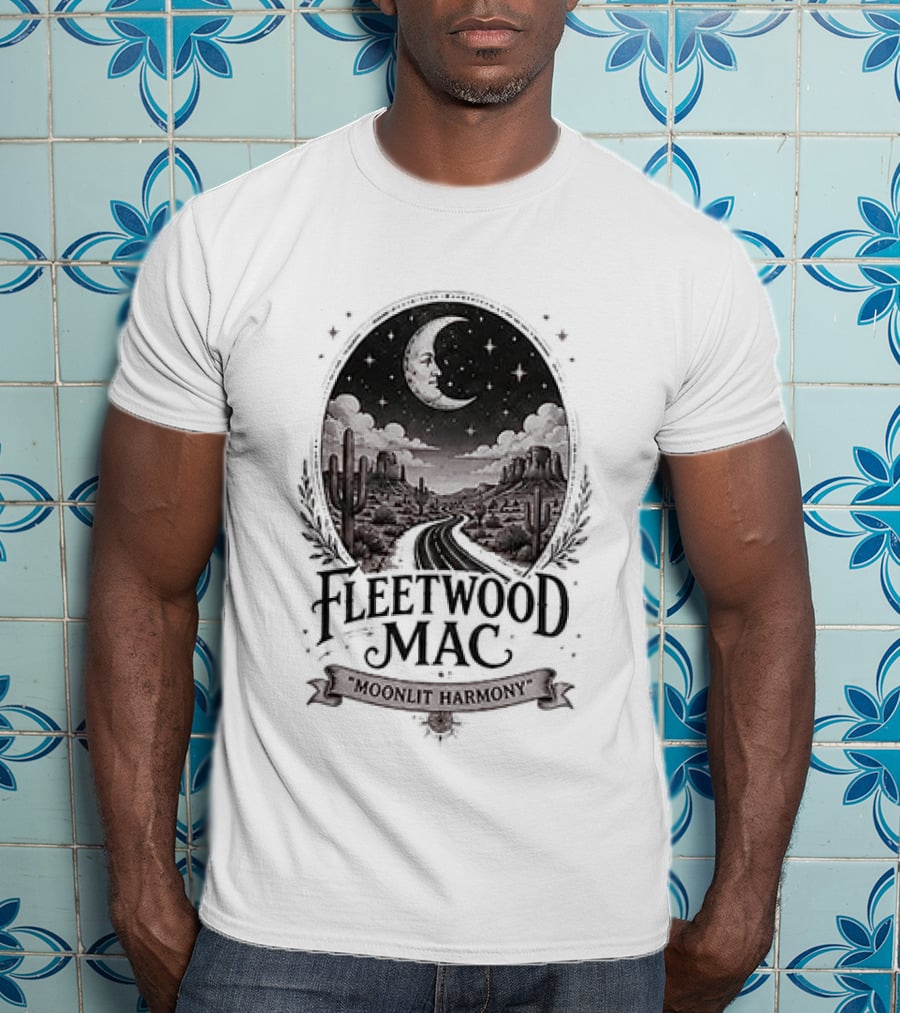 Fleetwood Mac Moonlit Harmony Nighttime T-Shirt
