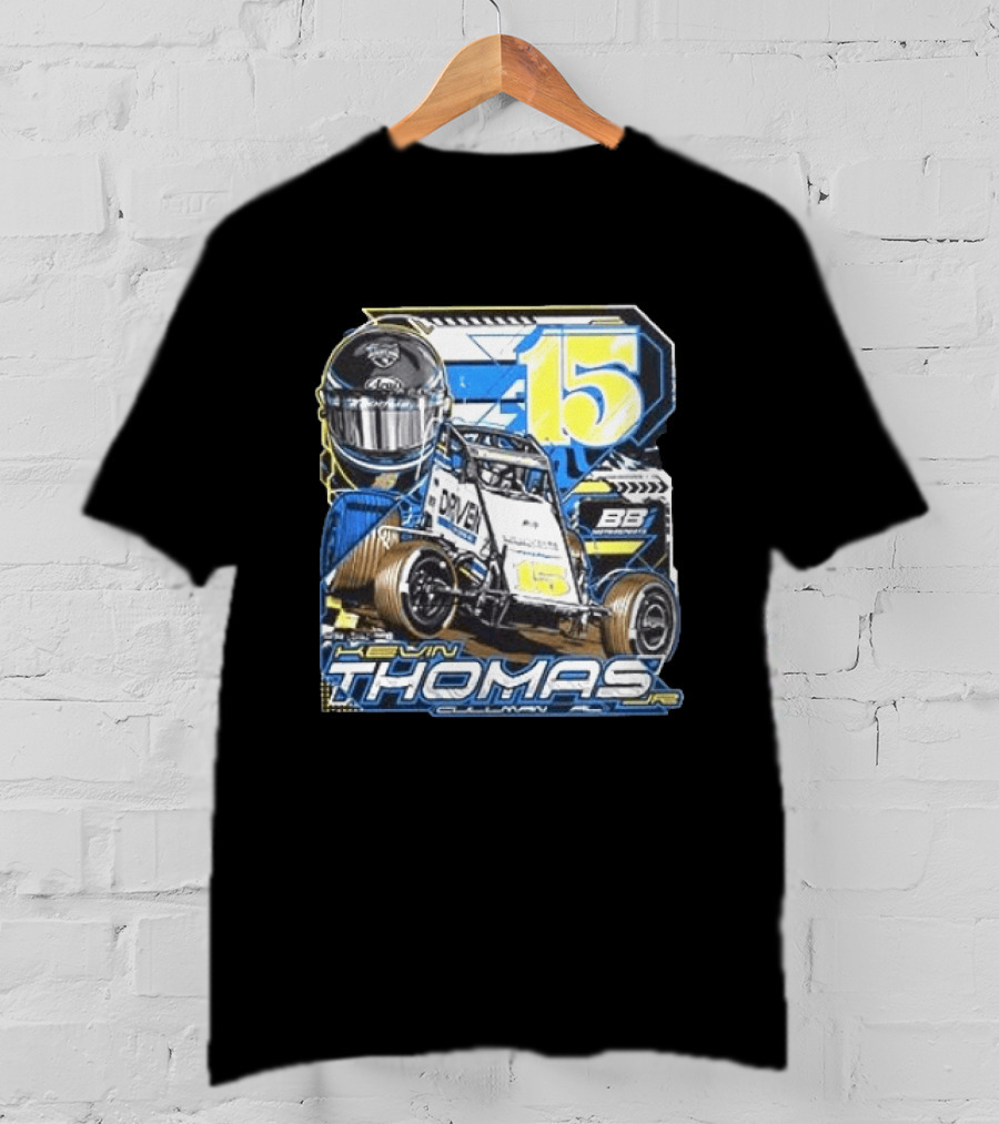 Kevin Thomas Cullman 15 Car Racing BB Performance T-Shirt