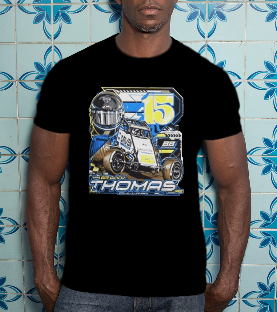 Kevin Thomas Cullman 15 Car Racing BB Performance T-Shirt