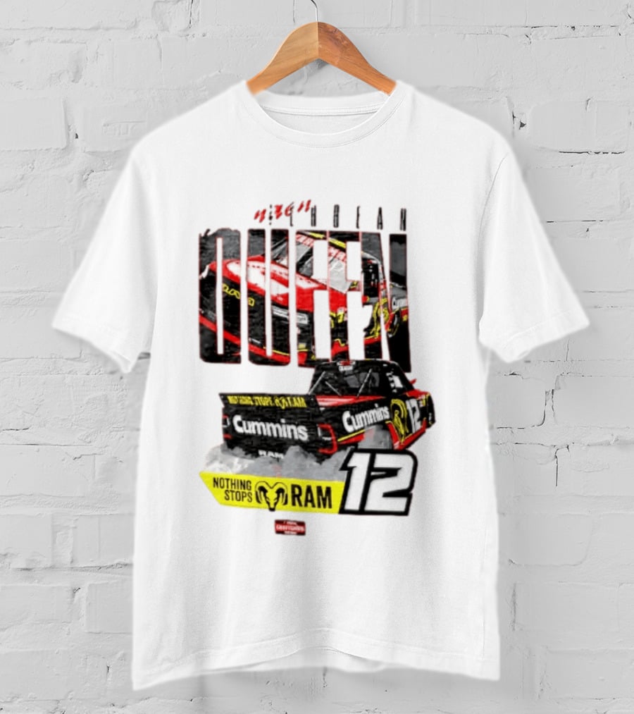 Kaulig Racing Brenden Queen Nothing Stops RAM Cummins 12 NASCAR T-Shirt