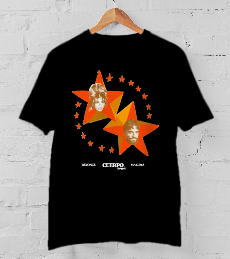 Beyoncé Maluma Cuerpo Tumbao Latin Pop Starry T-Shirt