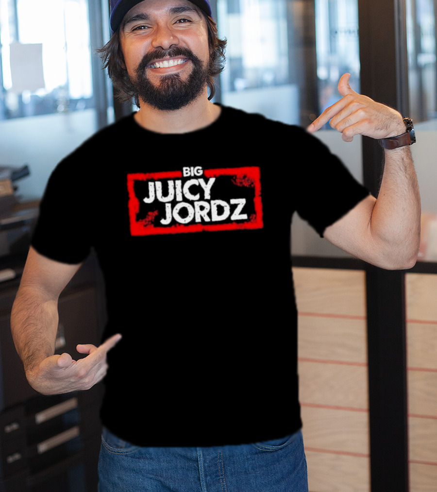 Big Juicy Jordz Red Border T-Shirt
