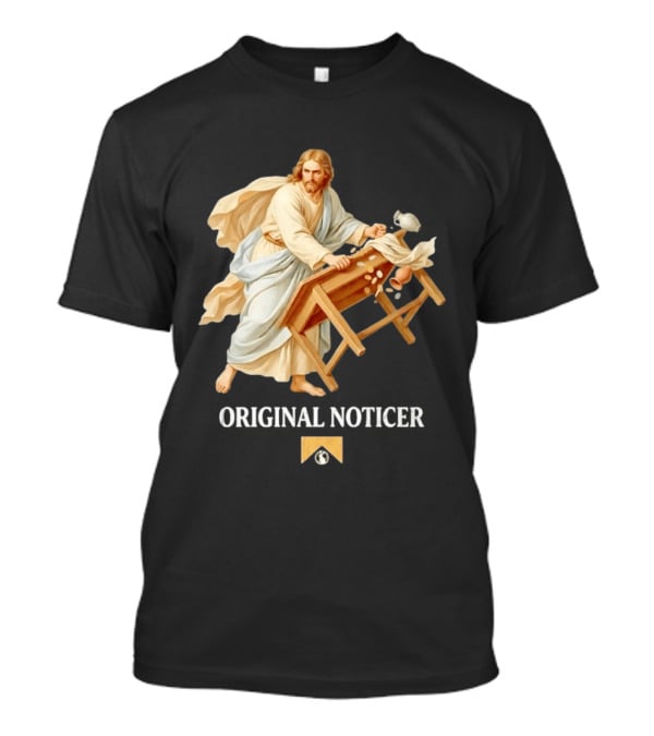 Jesus Christ Original Noticer Temple Cleansing Visual T-Shirt