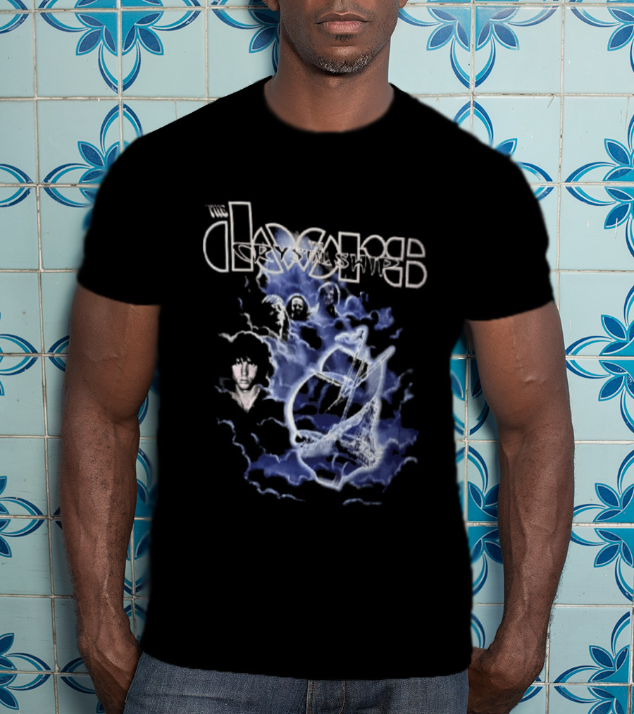 The Doors Jim Morrison Crystal Ship Lyrics And Band Members T-Shirt