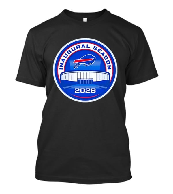 Buffalo Bills Inaugural Season 2026 Stadium T-Shirt
