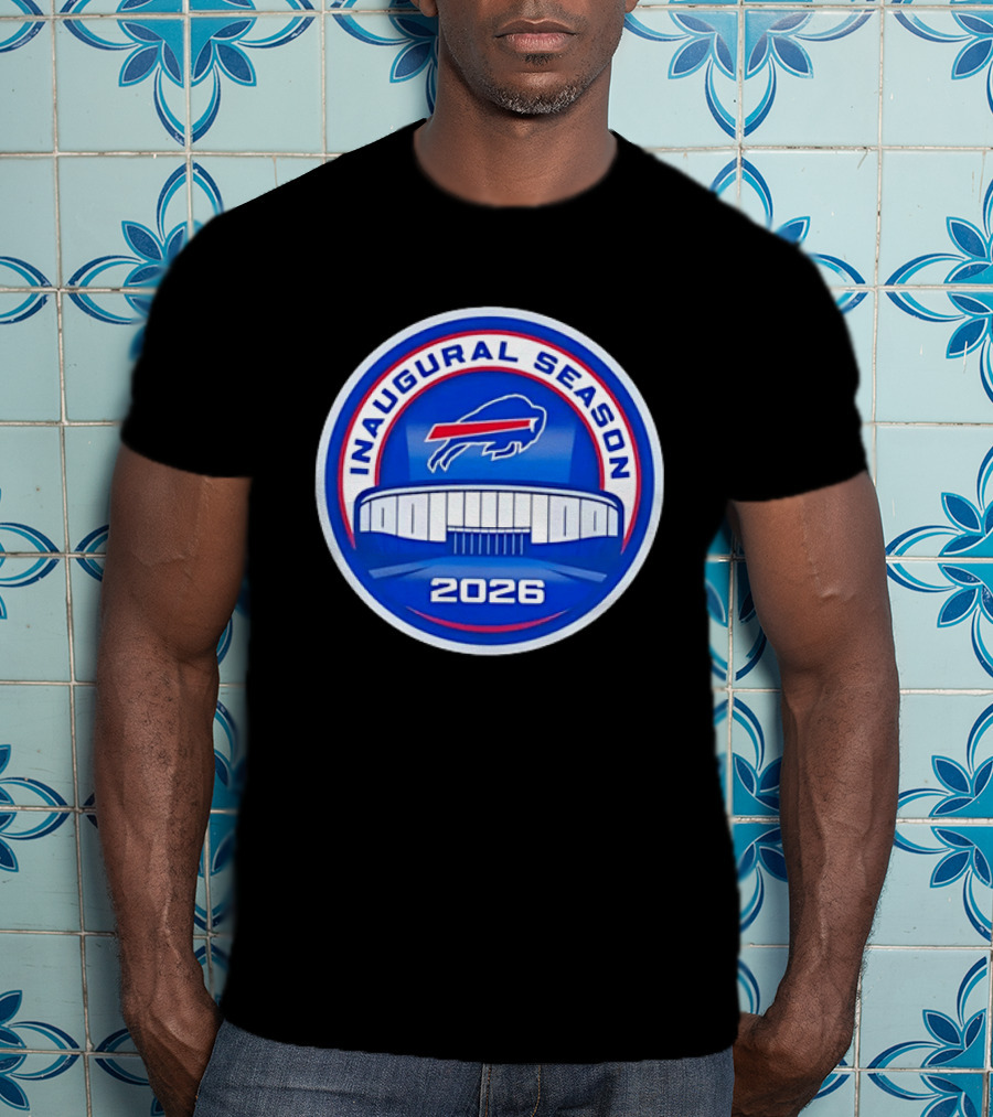 Buffalo Bills Inaugural Season 2026 Stadium T-Shirt
