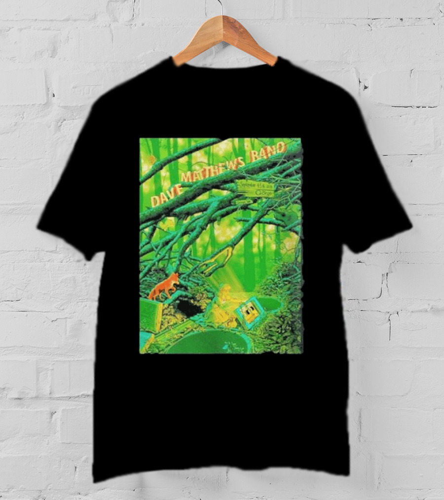 Dave Matthews Band George WA September 4 5 6 2026 At The Gorge Forest Scene T-Shirt