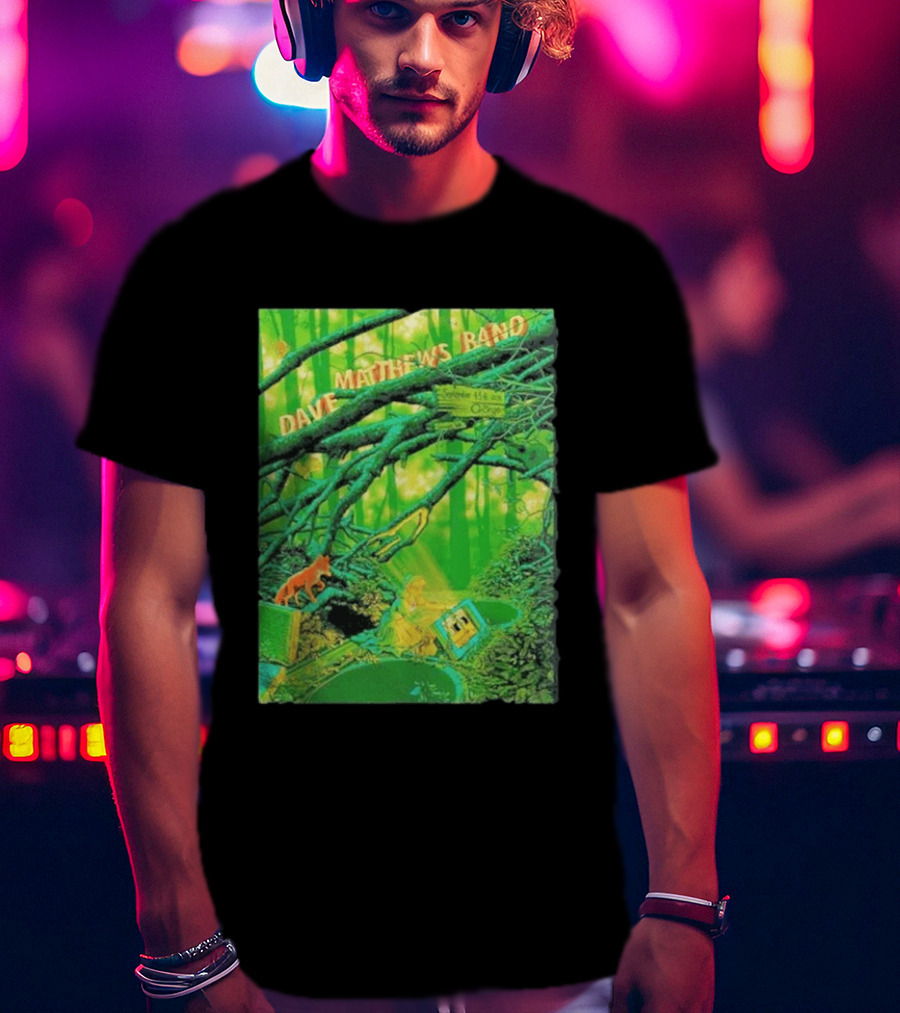 Dave Matthews Band George WA September 4 5 6 2026 At The Gorge Forest Scene T-Shirt