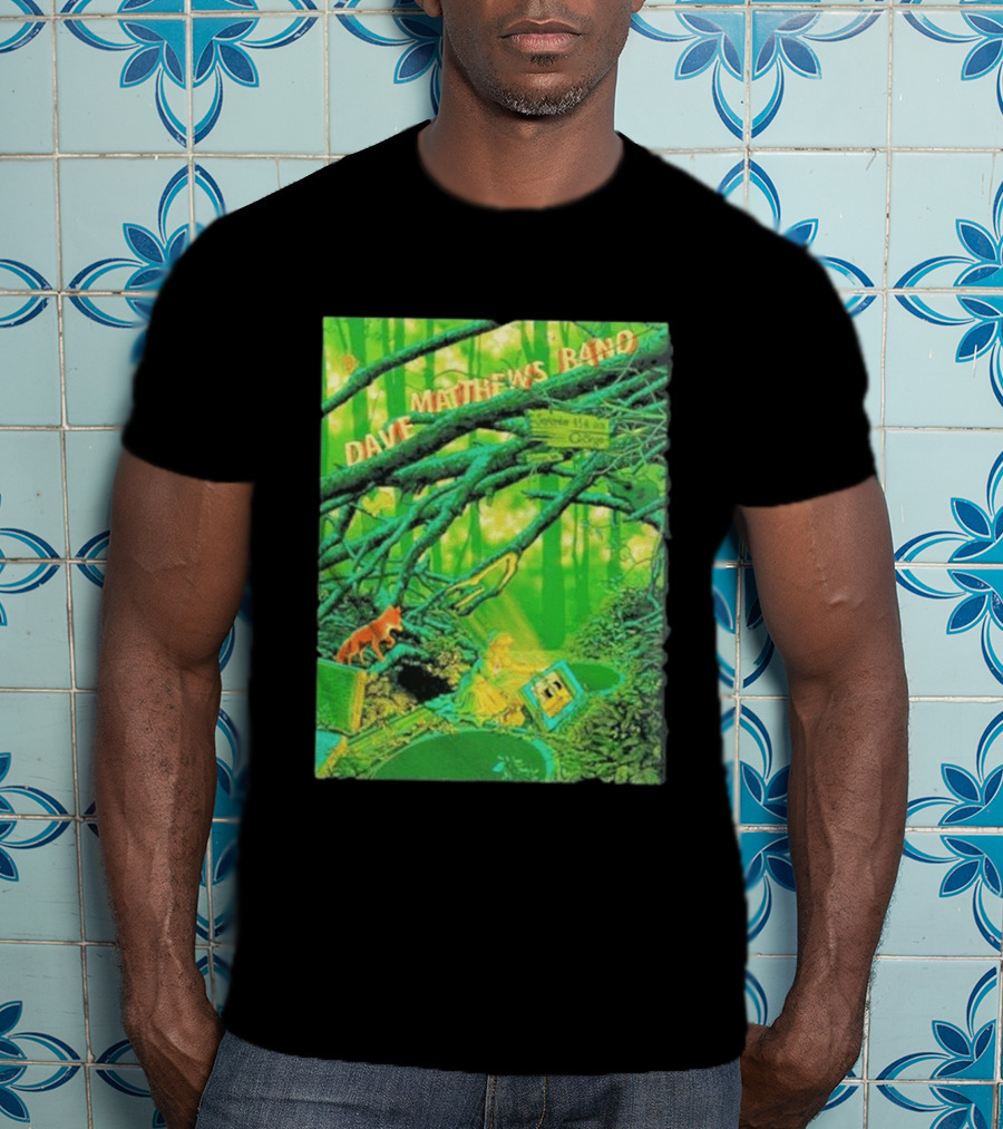 Dave Matthews Band George WA September 4 5 6 2026 At The Gorge Forest Scene T-Shirt