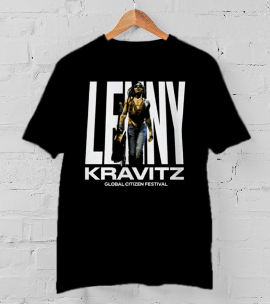 Lenny Kravitz Global Citizen Festival 2026 T-Shirt