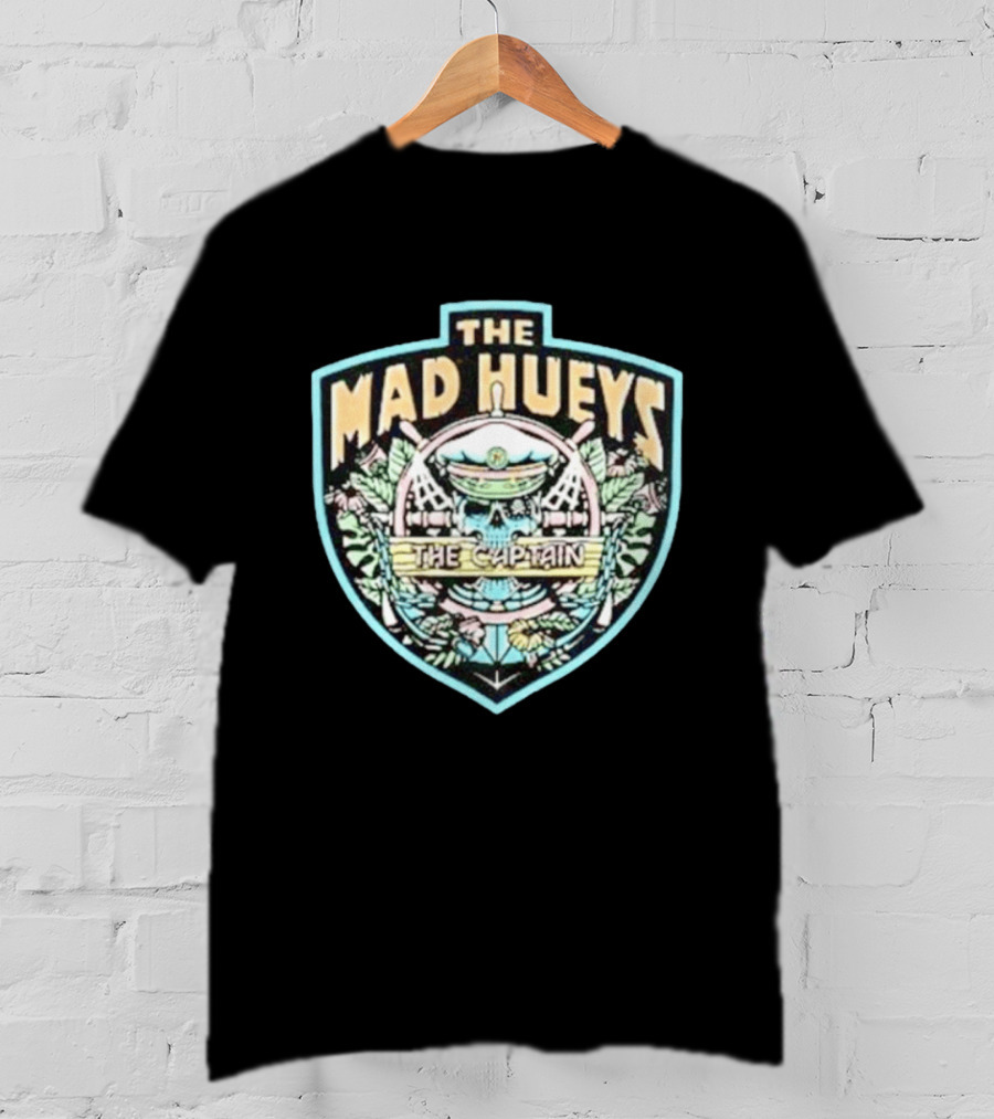 The Mad Hueys The Captain Skull Nautical T-Shirt