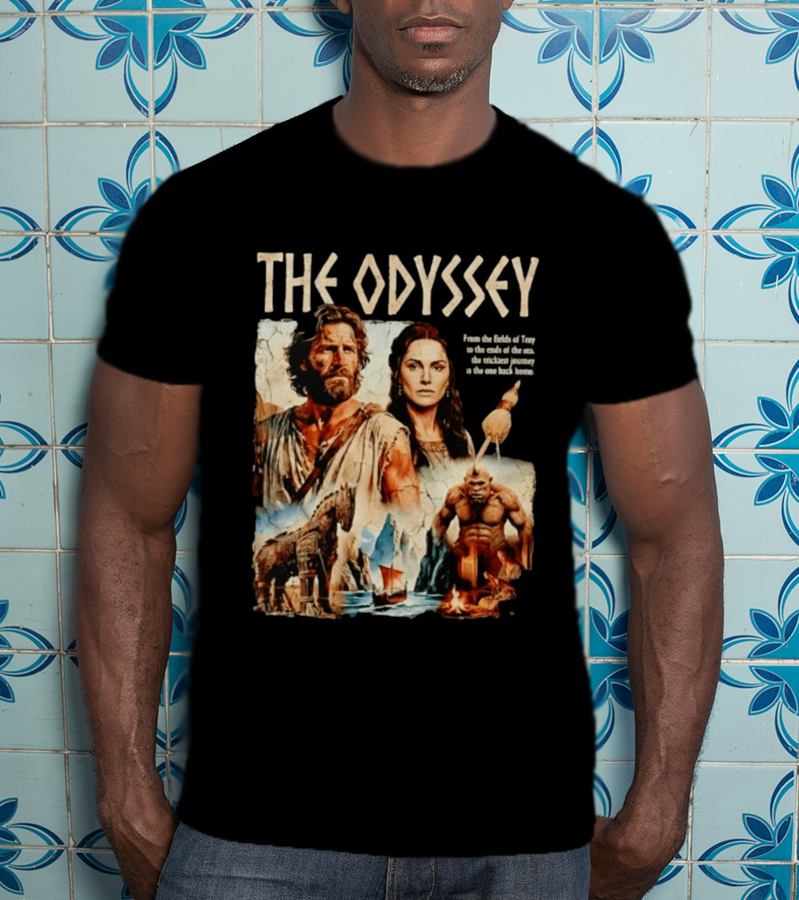 The Odyssey Journey From The Fields Of Troy To The Ends Of The Sea T-Shirt