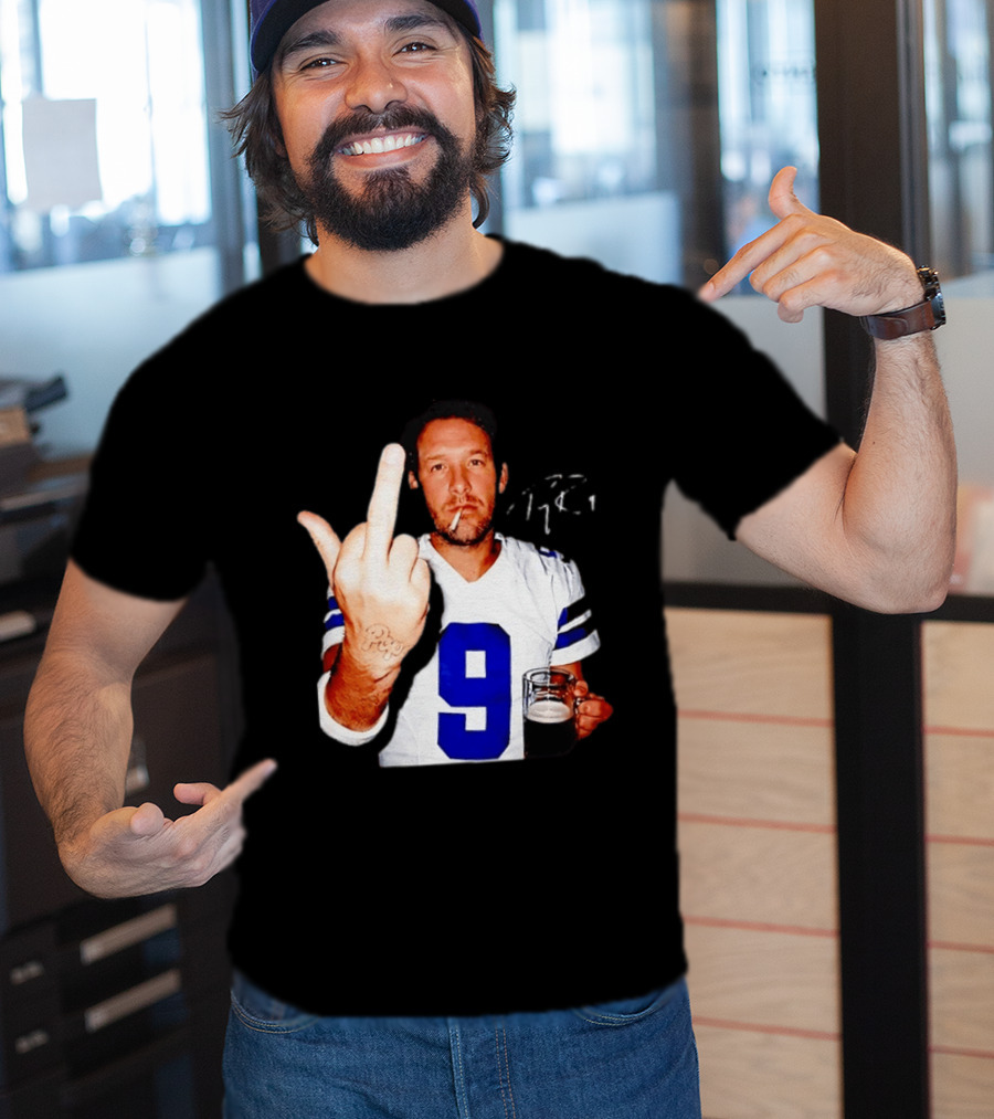 Tony Romo Dallas Cowboys 9 T-Shirt
