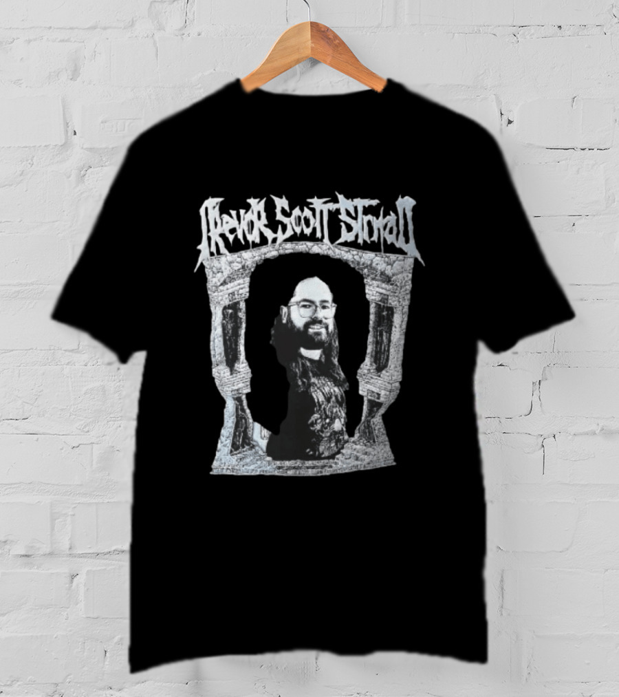 Trevor Scott Strnad 1981 2022 Gothic Stone Arch Memorial T-Shirt