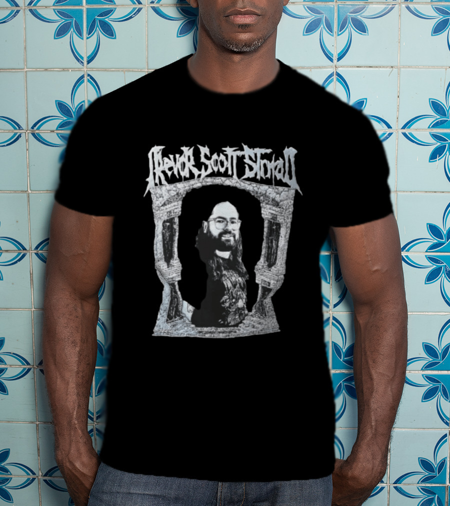 Trevor Scott Strnad 1981 2022 Gothic Stone Arch Memorial T-Shirt