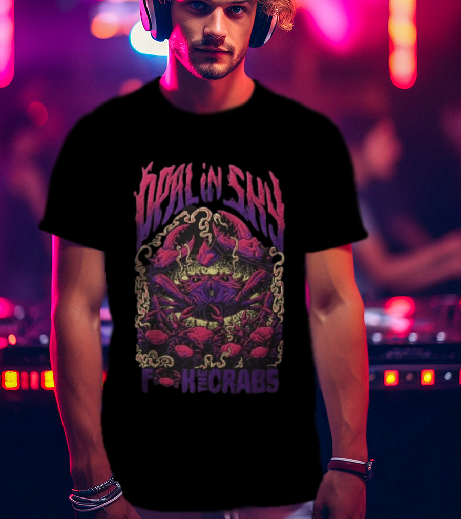 Opal In Sky F*** The Crabs Psychedelic T-Shirt