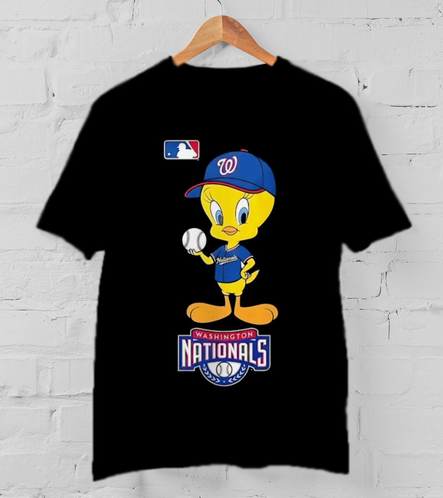 Washington Nationals Tweety Bird Baseball MLB T-Shirt