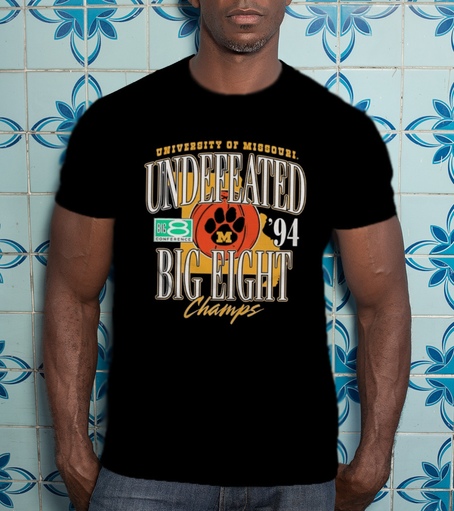 University Of Missouri Big Eight Undefeated Champions 1994 T-Shirt