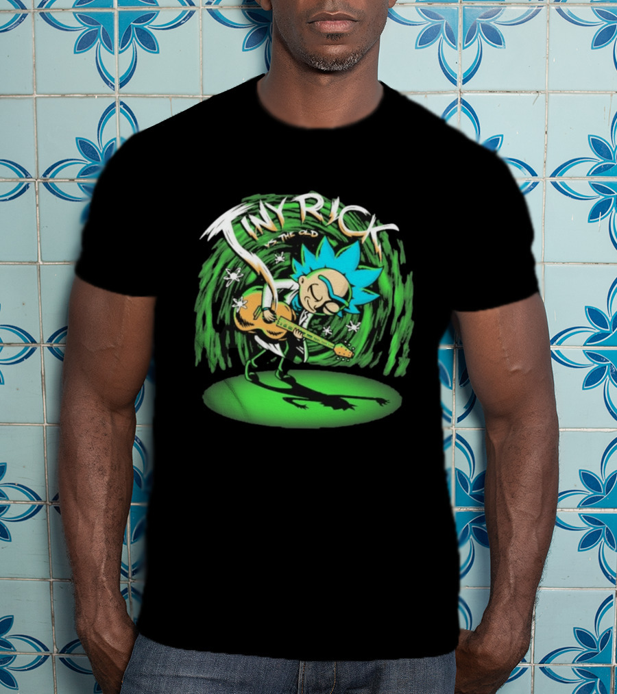 Tiny Rick Vs The Old Guitar Jam Session T-Shirt