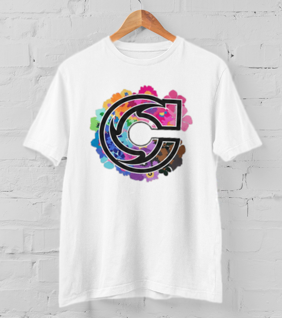 Cincinnati Cyclones 2026 Pride Night Jersey Giveaway Colorful Floral C T-Shirt