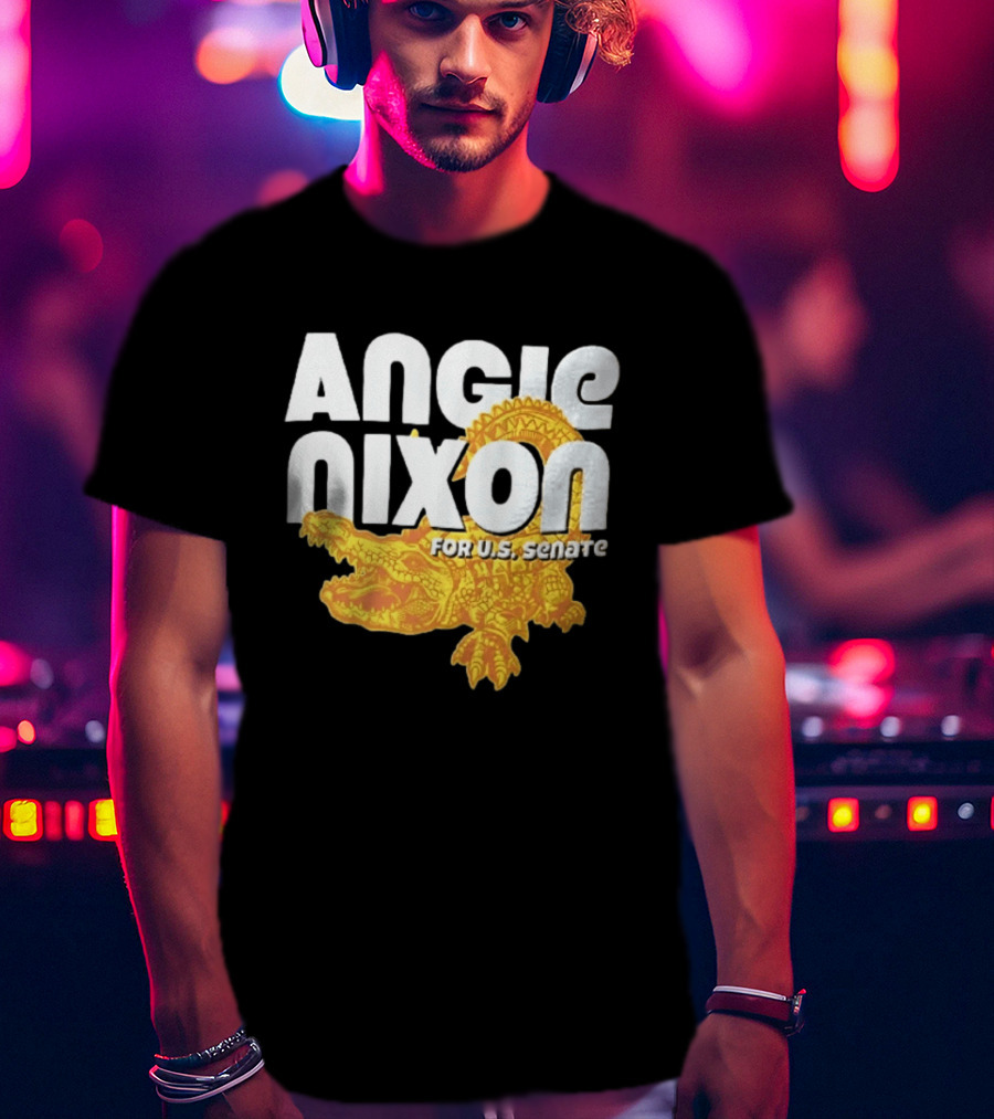 Angie Nixon For U.S. Senate Gator Campaign T-Shirt