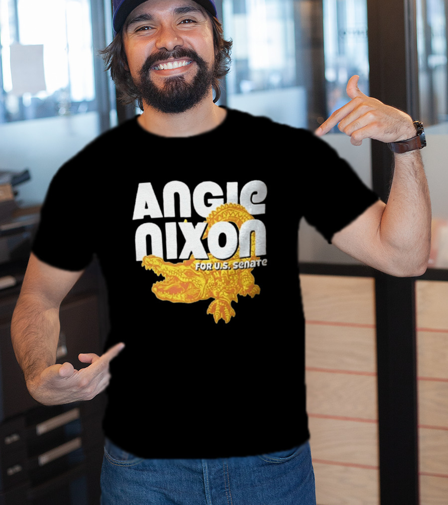 Angie Nixon For U.S. Senate Gator Campaign T-Shirt