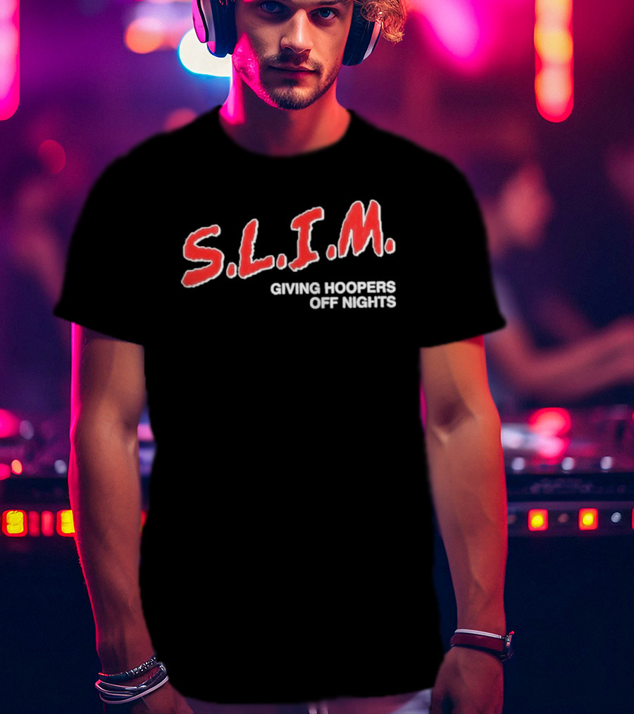 S.L.I.M. Giving Hoopers Off Nights Basketball T-Shirt