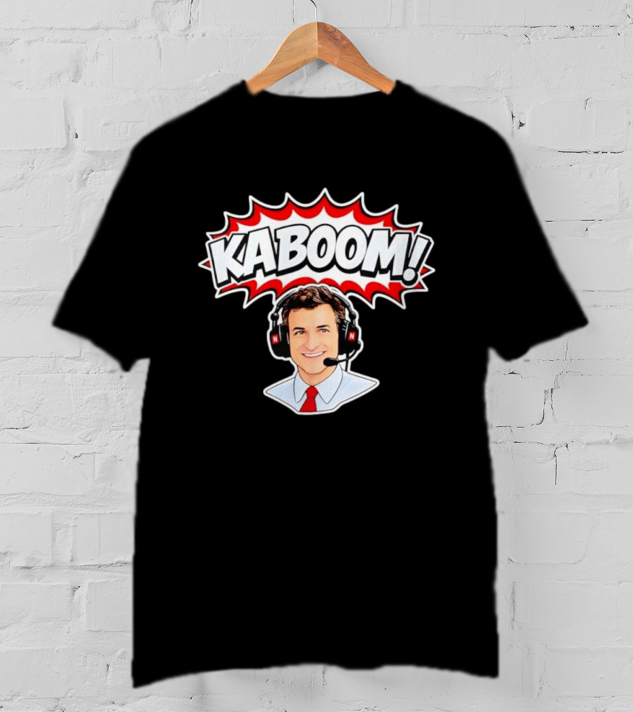Kaboom Sports Broadcaster Jim Nantz CBS T-Shirt