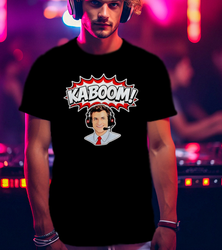 Kaboom Sports Broadcaster Jim Nantz CBS T-Shirt