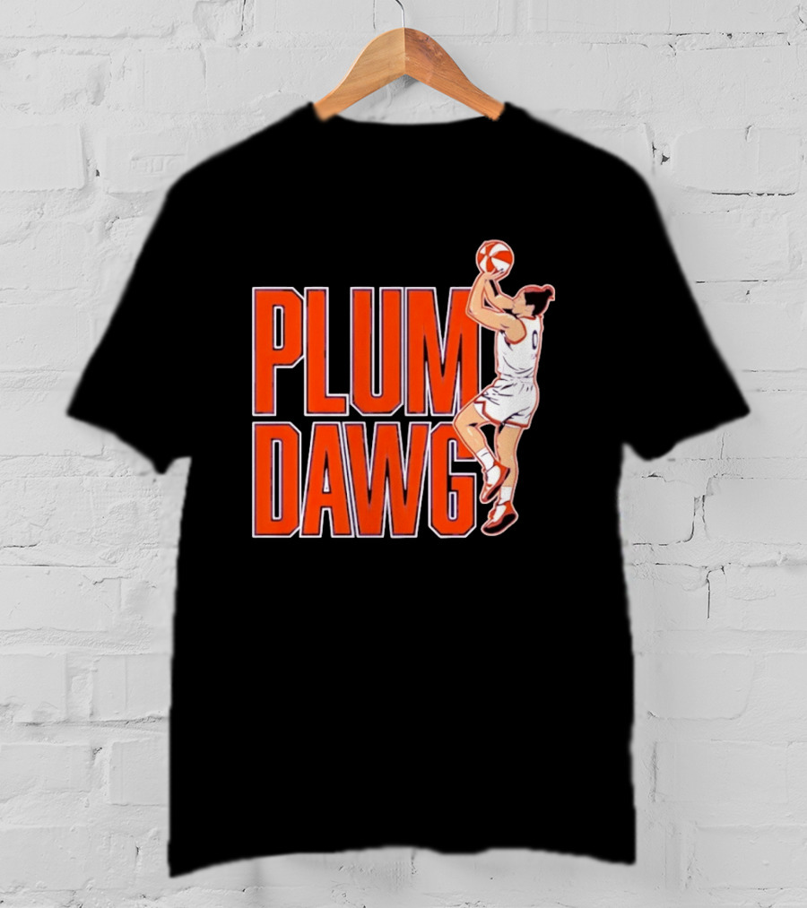 Kelsey Plum Dawg Las Vegas Aces WNBA Basketball Player T-Shirt