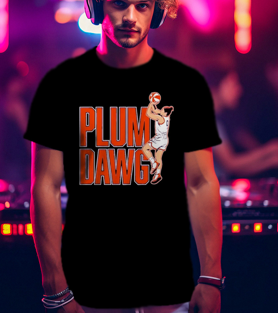 Kelsey Plum Dawg Las Vegas Aces WNBA Basketball Player T-Shirt