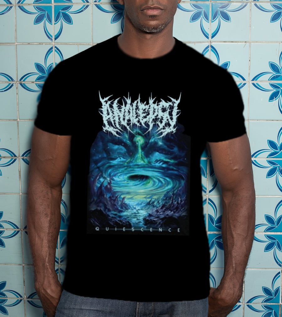Miasma Records Analepsy Quiescence Surreal Cosmic Vortex T-Shirt