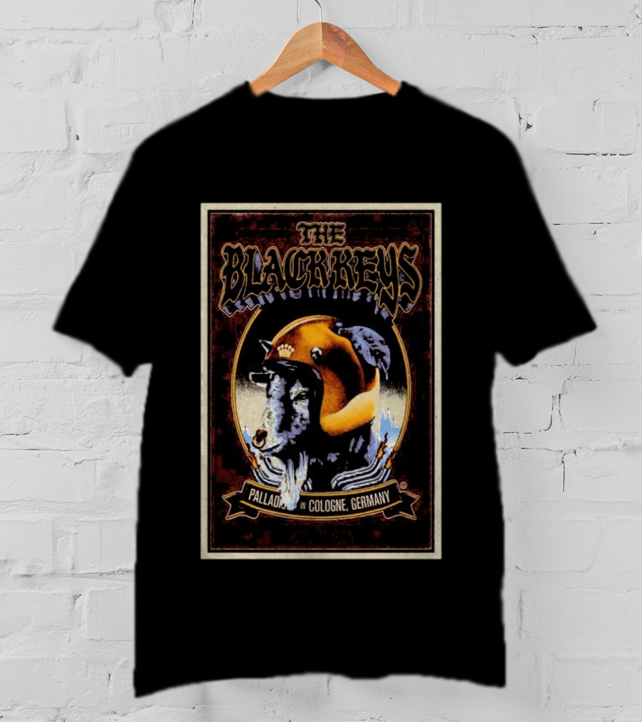 The Black Keys Live At Palladium Cologne Germany September 6 2026 T-Shirt