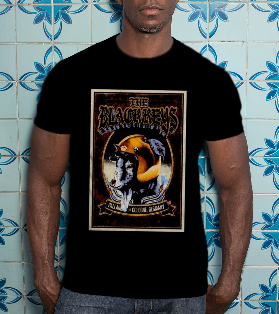 The Black Keys Live At Palladium Cologne Germany September 6 2026 T-Shirt
