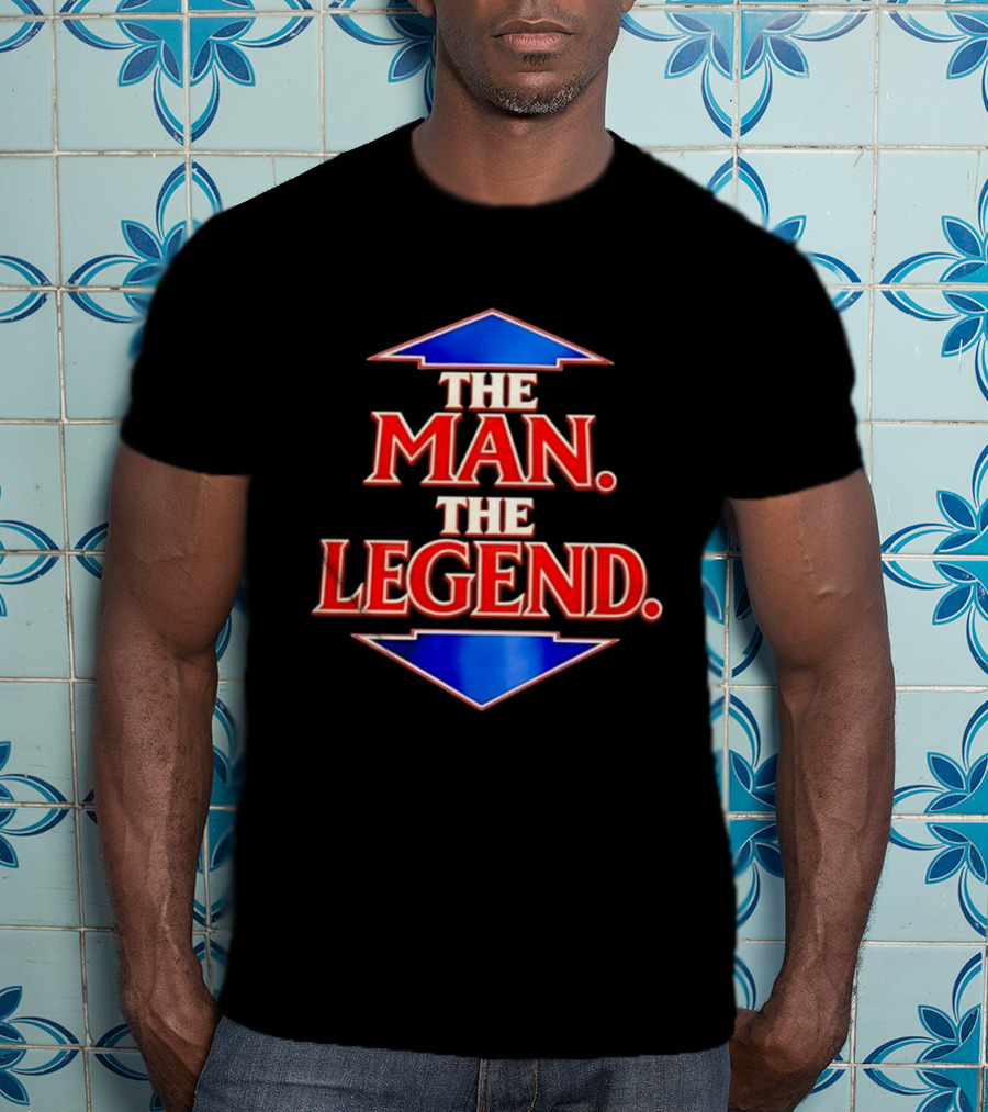 The Man The Legend Motivational Arrowhead T-Shirt