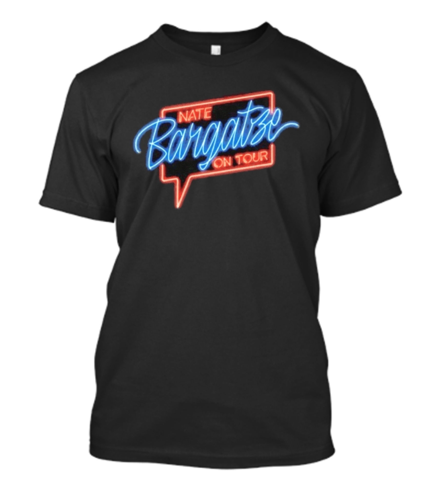 Nate Bargatze On Tour Neon Sign T-Shirt