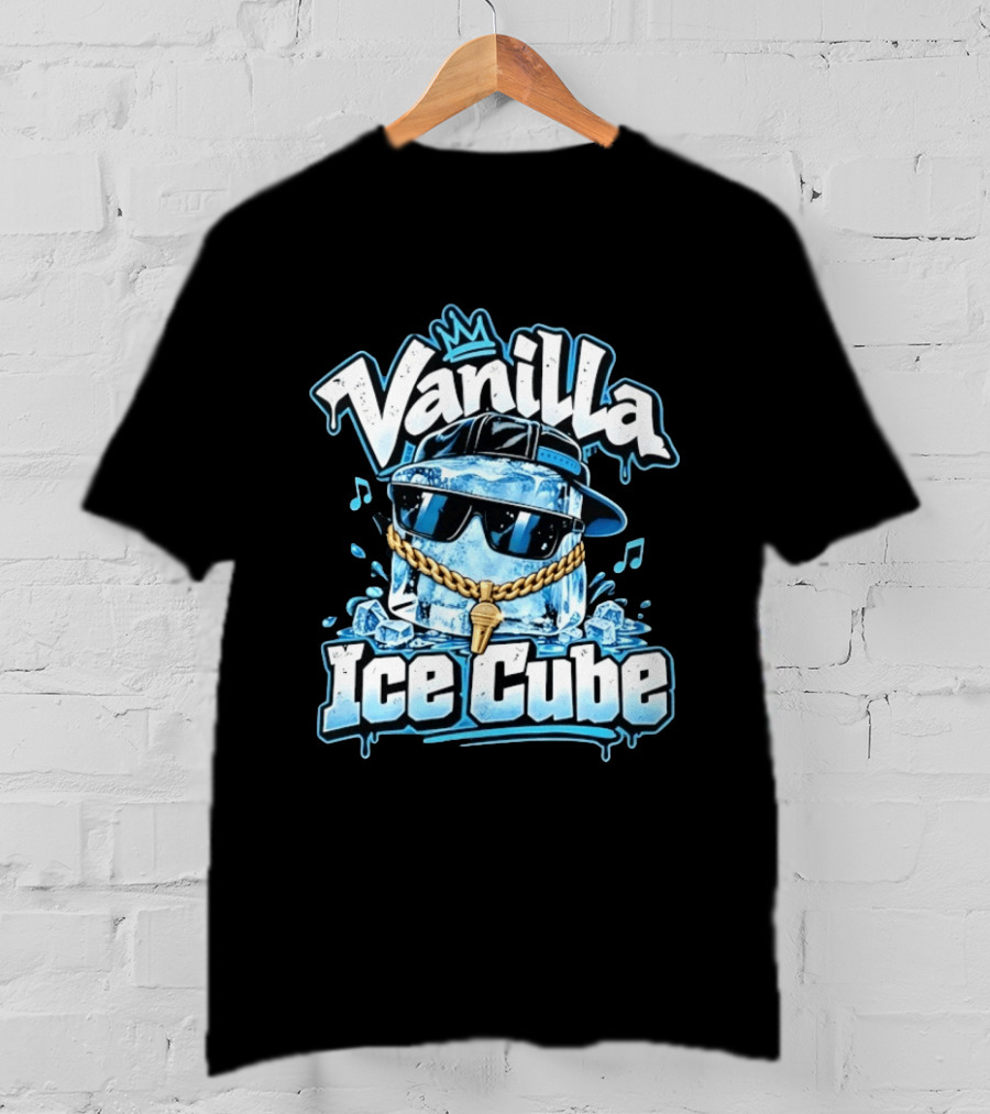Vanilla Ice Cube Hip Hop Music Rap Cool Ice T-Shirt