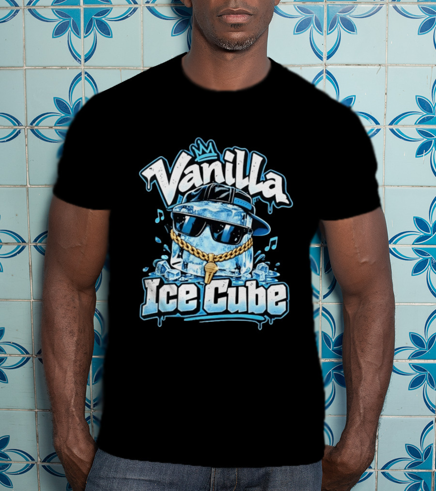 Vanilla Ice Cube Hip Hop Music Rap Cool Ice T-Shirt