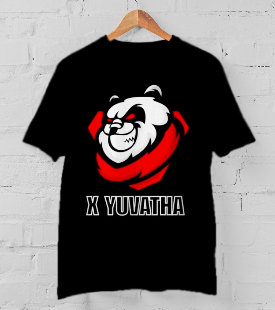 X Yuvatha Panda Gaming Esports T-Shirt