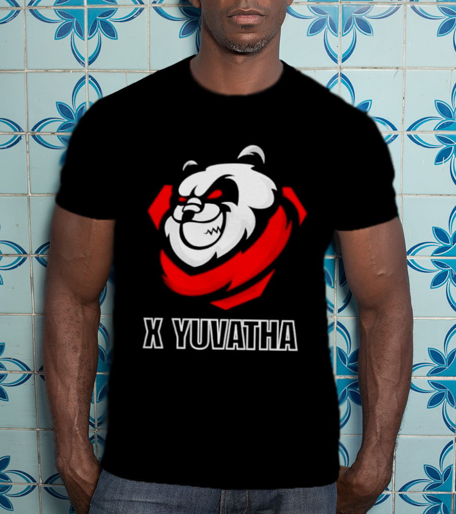 X Yuvatha Panda Gaming Esports T-Shirt