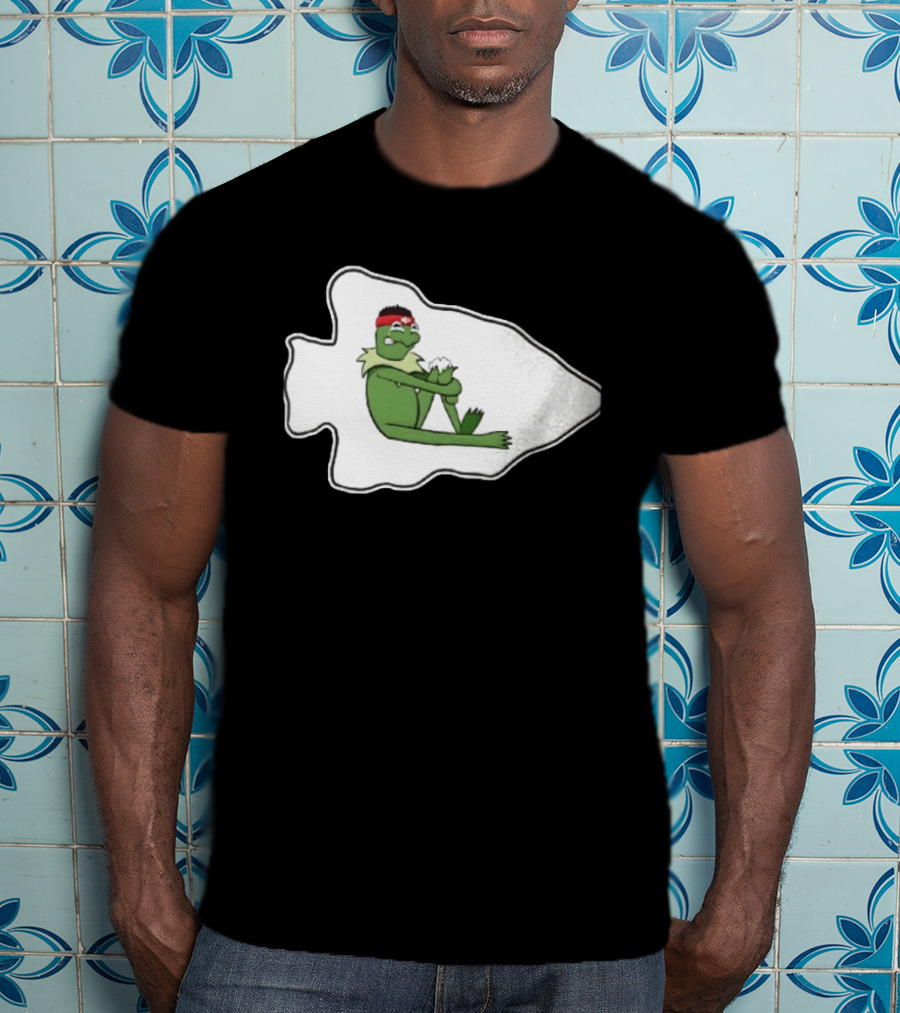 Patrick Mahomes Kansas City Chiefs Crying Kermit Meme T-Shirt