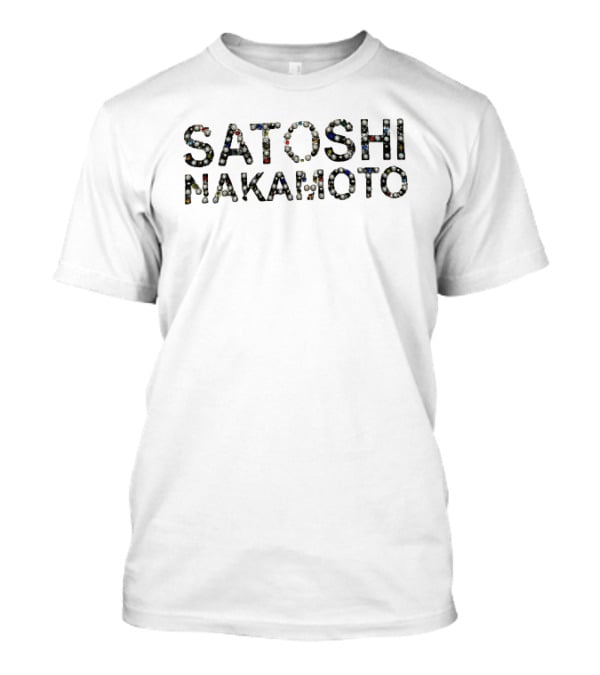 Justin Jefferson Satoshi Nakamoto NFL Cryptocurrency Football Fusion T-Shirt