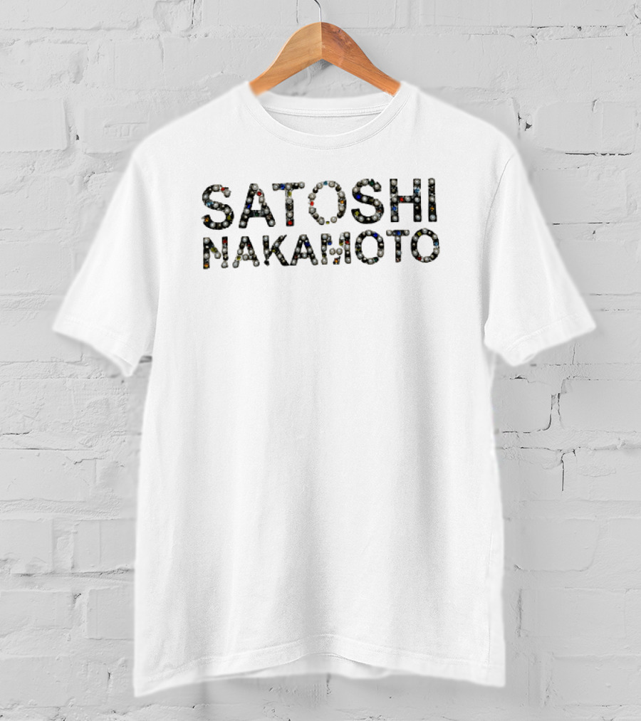 Justin Jefferson Satoshi Nakamoto NFL Cryptocurrency Football Fusion T-Shirt